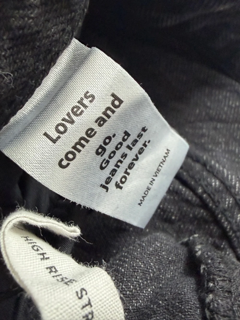 PacSun Black Patchwork Denim Jeans - Picture 3 of 7